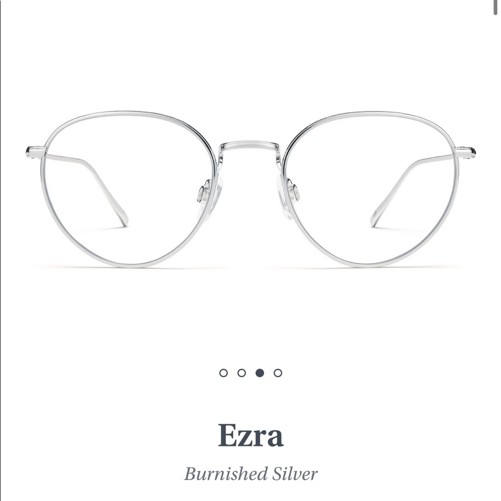Warby Parker Ezra Glasses in Silver